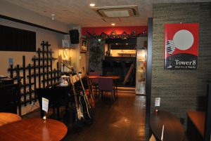 花札占いカフェ＆Piano Bar Tower8　内観